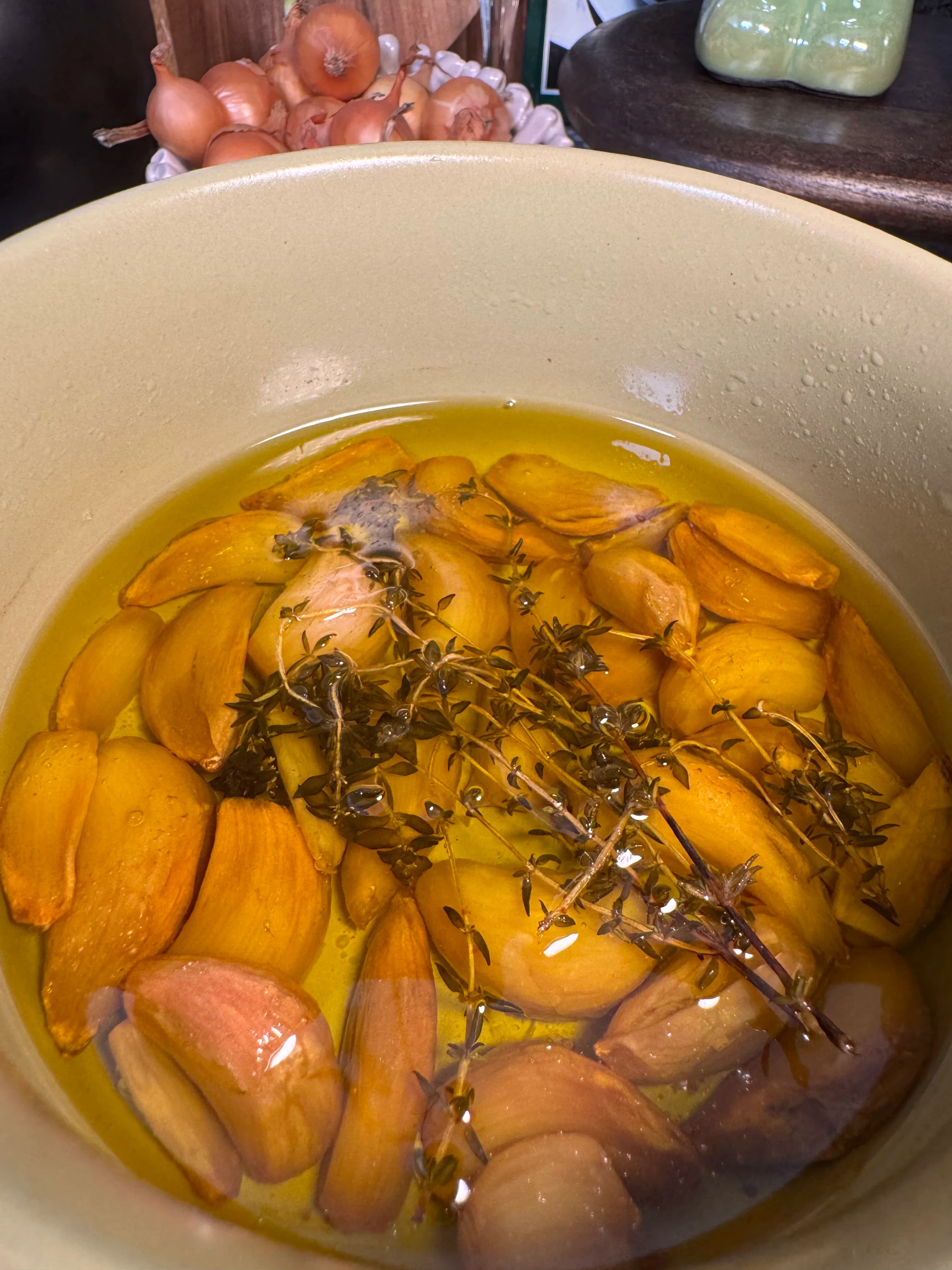 Easy Garlic Confit
