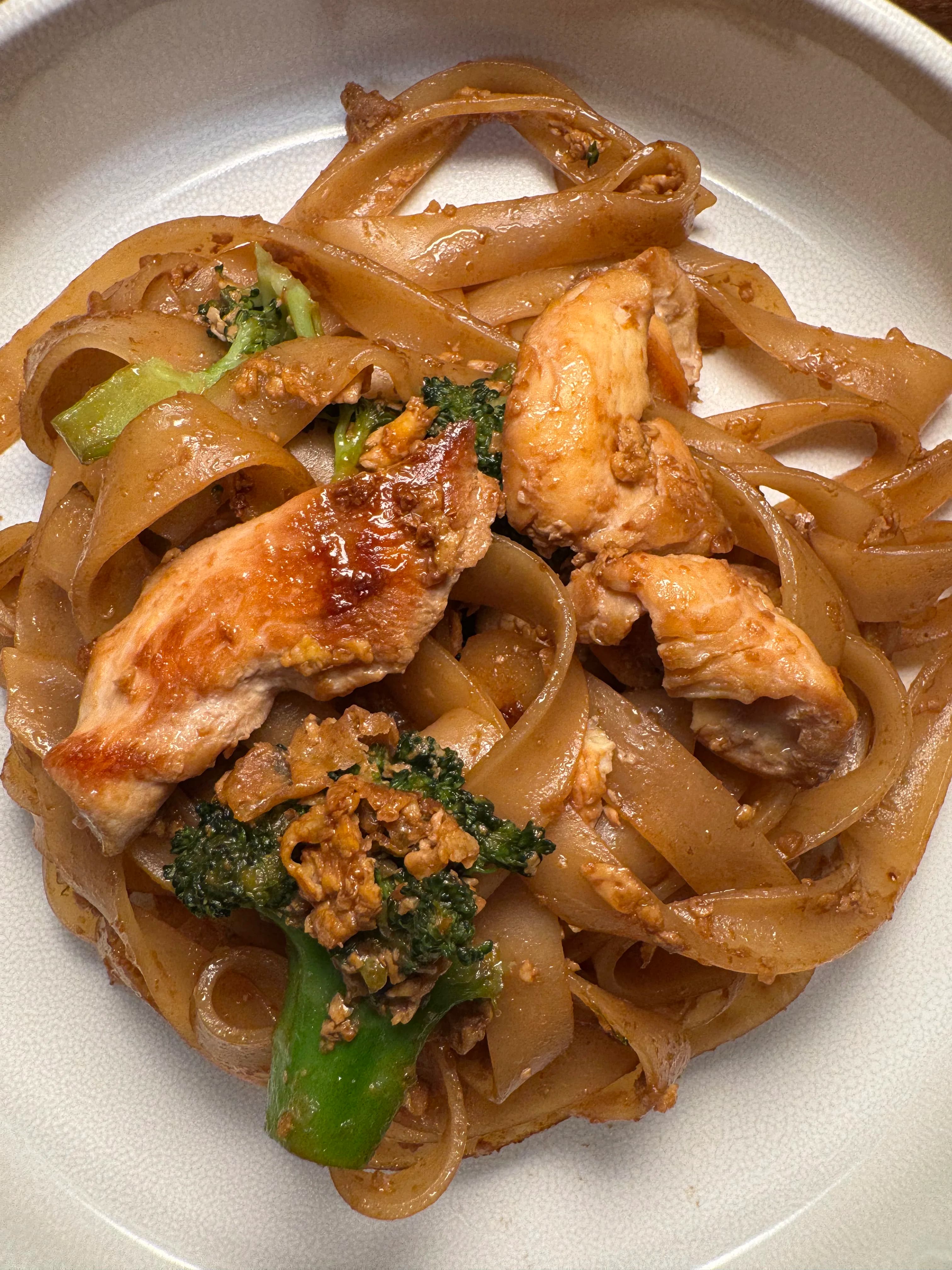 Pad See Ew Thai Stir-Fried Noodles